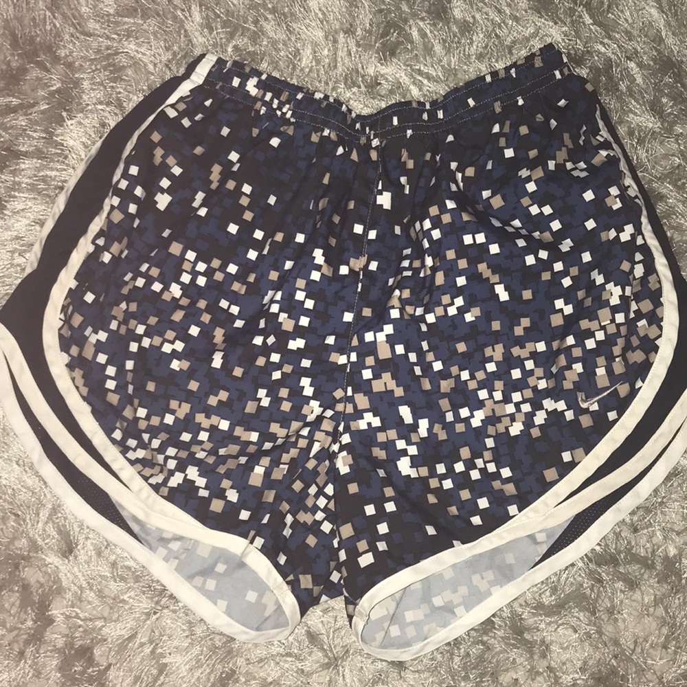Blue Nike burst dri fit shorts medium
